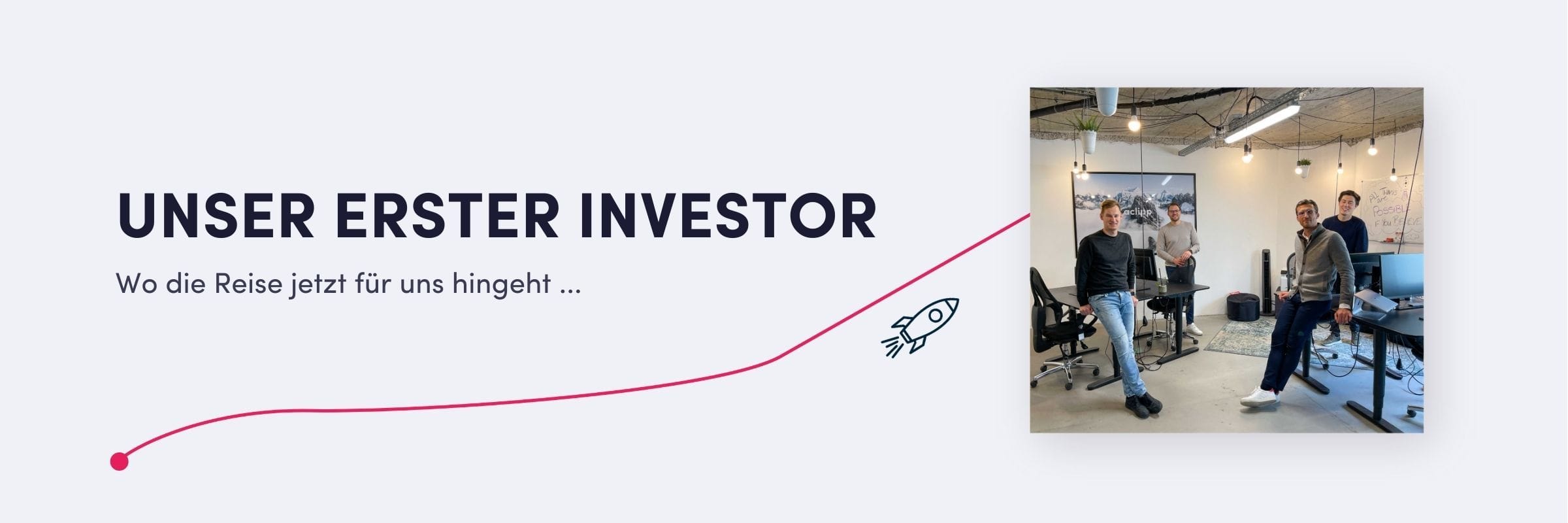 We Did It: Our First Investor!
