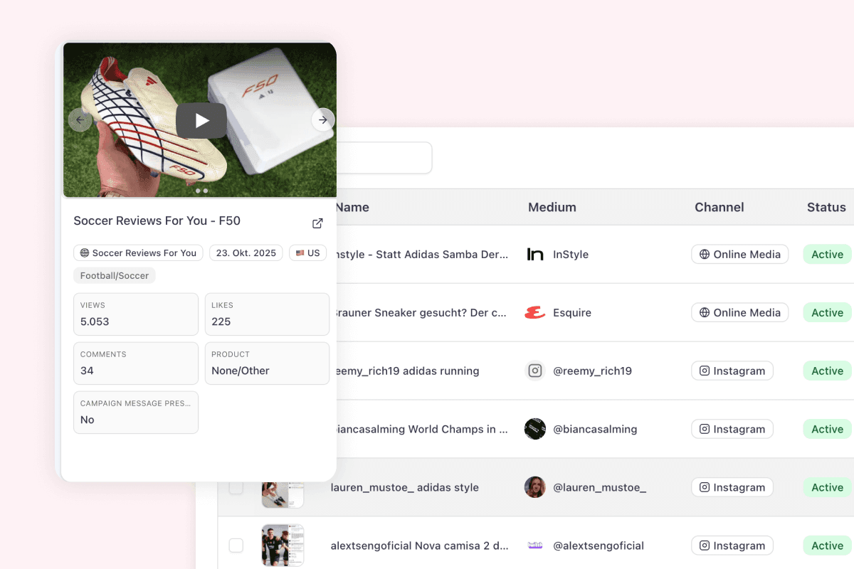 Manage clippings screenshot