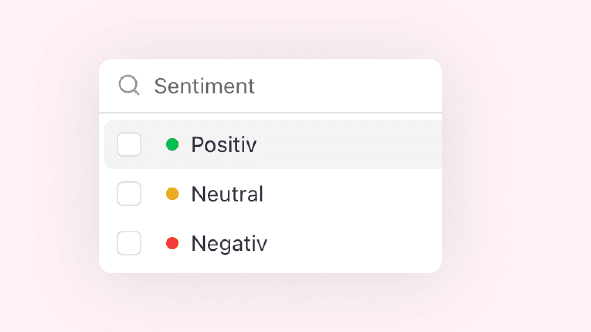 Sentiment for Clippings