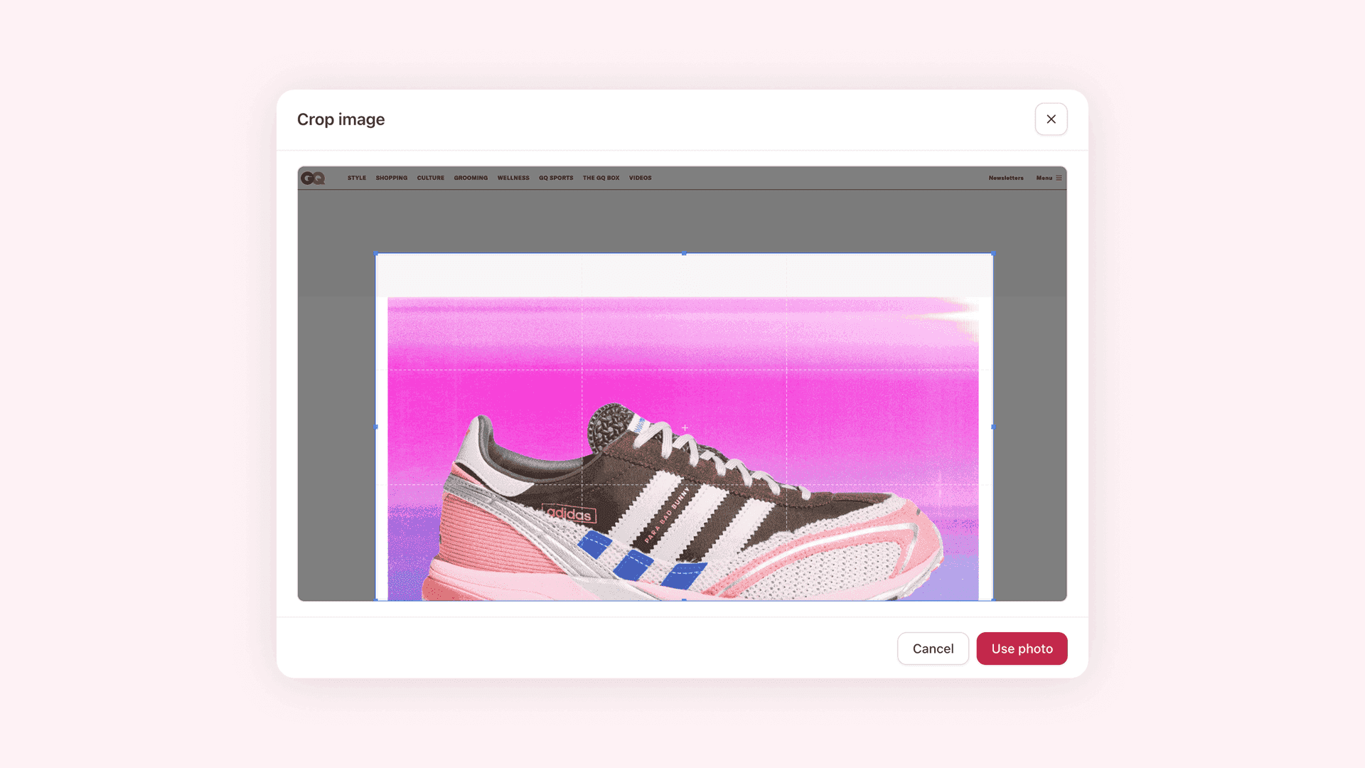 Crop Clipping Images Directly in aclipp