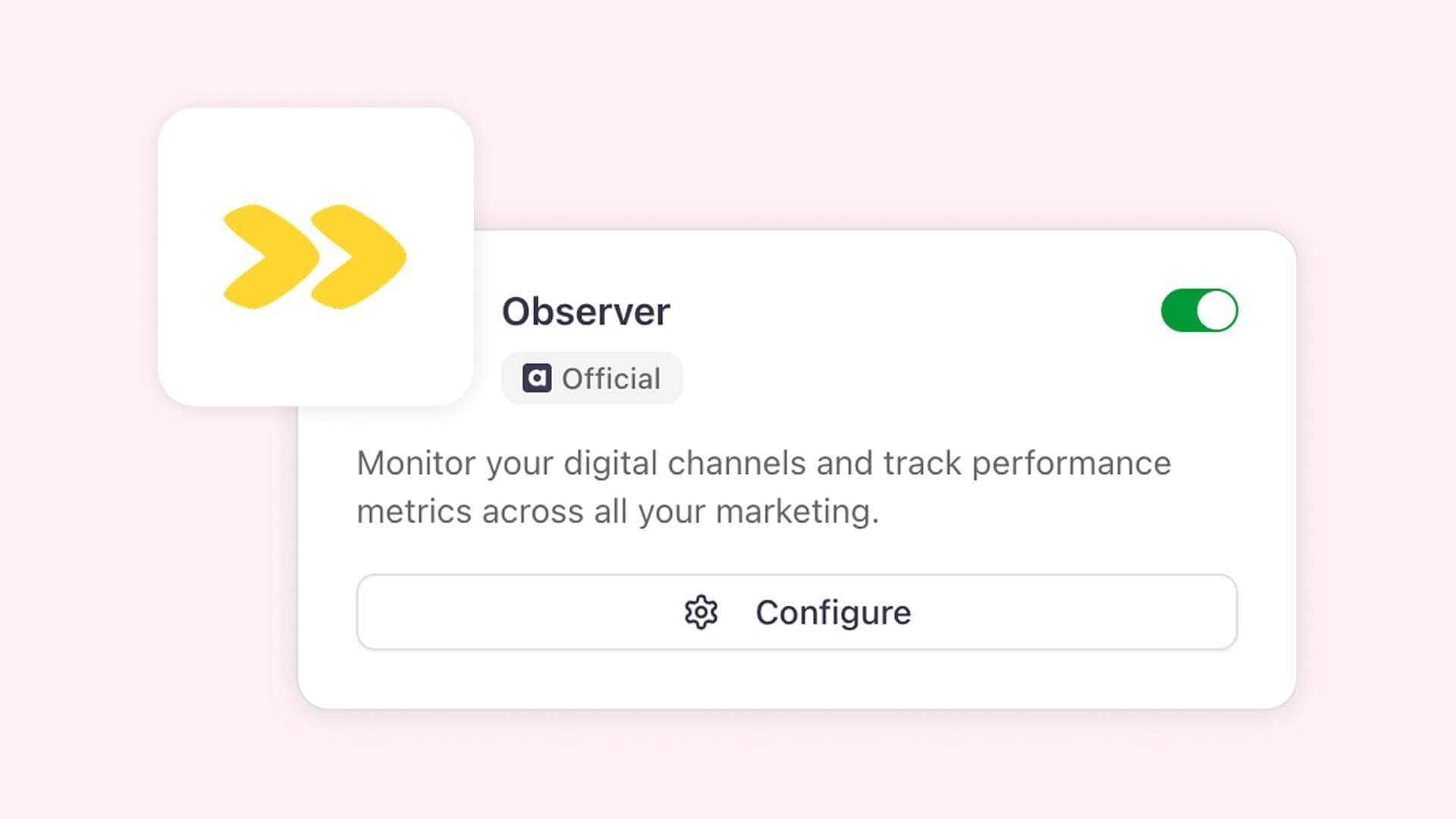 Observer Integration