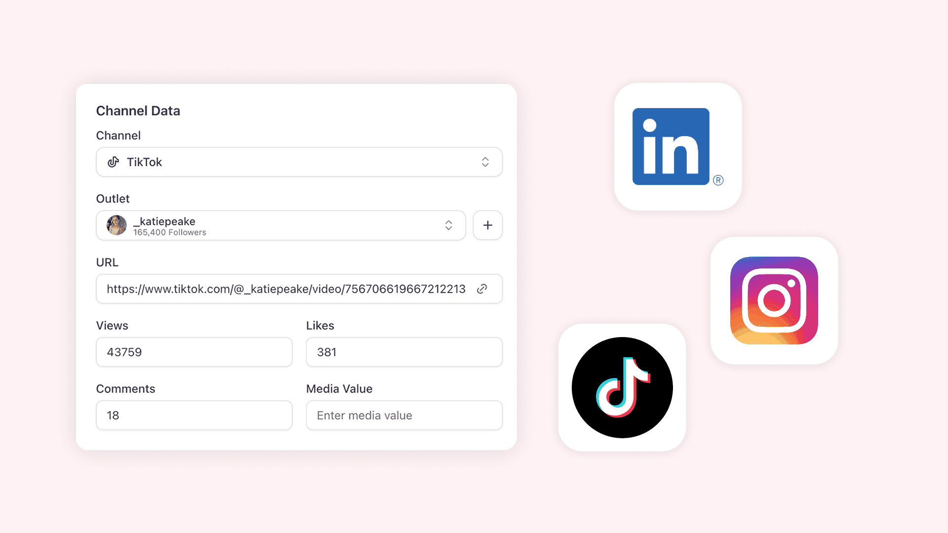 Verbesserte Social-Media-Verarbeitung